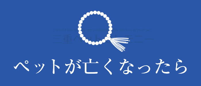 ペットが亡くなったらの詳細へリンクする画像
